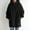 Black, variant on Olyvenn Women's Solid Color Zip Up Hoodie Drawstring Solid Slim Casual Long Sleeve Sweatshirts Long Coat Tops With Pockets Female Outerwear Black XXXL