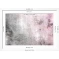 thumbnail image 5 of Art.com Grey Pink Gradient - Vintage Background Texture Art Print by one AND only, White Frame Wall Art, 44" x 32", 5 of 5