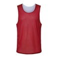 thumbnail image 3 of C2 Sport B58485094 Mens Reversible Mesh Tank Top, Graphite & White - Medium, 3 of 4