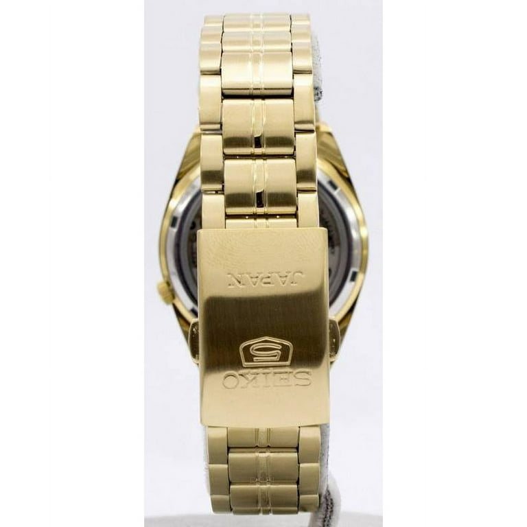 Seiko 5 Automatic Gold Dial Men s Watch SNK574J1