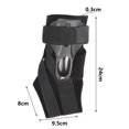 thumbnail image 4 of Tobillera Soporte Brace Compresión Protección Deporte Esguinces Dolor Negro M Yuyangstore, 4 of 8