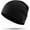 Black, variant on 1 Pack/ 2 Pack Cooling Skull Caps for Men & Women - Breathable Slouchy Beanie Running Caps for Cycling, Gym & Summer