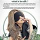 thumbnail image 5 of 2023 Luxurious Night Mask, Blackout For Sleeping Ultra Thin Sleep Mask For Women Men, 5 of 5