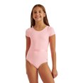 thumbnail image 2 of Justice Girls' Cap Sleeve Leotard with Satin Waistband, Sizes XS-XL, 2 of 4