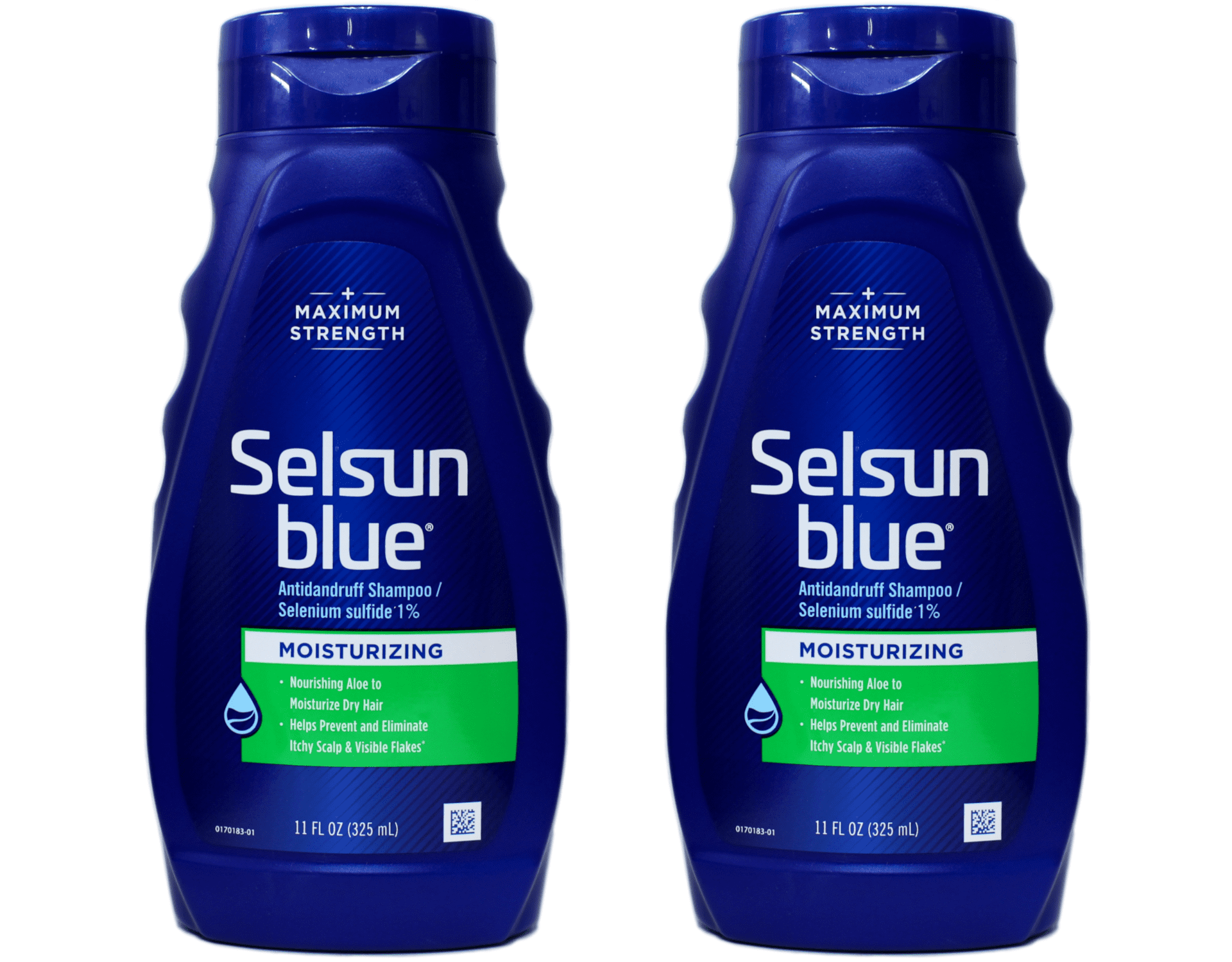 Selsun Blue Moisturizing with Aloe Dandruff Shampoo Pack of 2