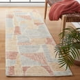 thumbnail image 2 of SAFAVIEH Metro Lynett Geometric Runner Rug, Taupe/Grey, 2'3" x 8', 2 of 8