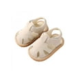 thumbnail image 2 of Baby Toddler Girls Boys Sandals Infant Summer Beach Flat Shoes,Premium Soft Anti-Slip Rubber First Walker Baby Crib Shoes, 2 of 5