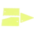 thumbnail image 2 of Garosa Baking Tool Cream Cake /Set Cake Cream Scraper Pasty Cutters Scraper Irregular Teeth Edge DIY Smoother Cupcake, 2 of 8