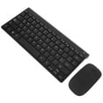thumbnail image 3 of Miangastore 1 Set Wireless Keyboard With Number Pad And Mouse Black Resin Ergonomic Typing Practice Computer Accessory, 3 of 9