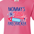 thumbnail image 4 of Inktastic Mommys Little Firecracker with Rocket and Fireworks Youth T-Shirt, 4 of 5