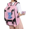 thumbnail image 6 of Cartoon Animation Casual Backpack, Cute Student School Bag, Free Charm, Hand Strap, Badge. Great Texture, Student Back to School, Gift. ﻿, 6 of 7
