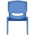 thumbnail image 6 of Homelala - Blue - Kids Size Plastic Side Chair 12" Seat Height Childs Chair Childrens Room School No Arm Arms Armless Molded Plastic Seat Stackable, 6 of 6