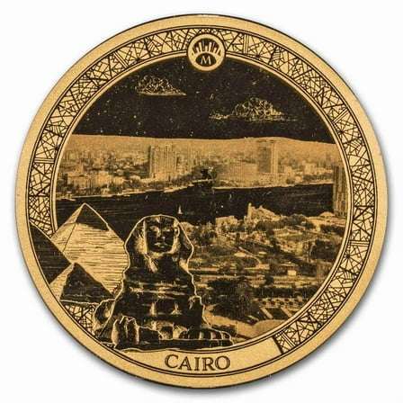 2025 Solomon Islands 1/100 oz Gold Cairo (Blister Pack)