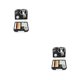 thumbnail image 1 of Wosthever Costura costura hogar costura botones caja llevar dormitorio agujas enhebrado con accesorios de soporte blanco Blanco 2Conjunto, 1 of 6