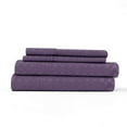 thumbnail image 3 of Simply Soft 4 Piece Checkered Embossed Bed Sheet Set, 3 of 10