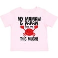 thumbnail image 3 of Inktastic Mamaw Papaw Love Me Boys or Girls Toddler T-Shirt, 3 of 5