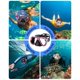 thumbnail image 5 of Equipo de Snorkel PIYAZI Set de Snorkel Seco para Adultos y Niños, 5 of 7