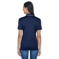 thumbnail image 3 of UltraClub 8406L Ladies Cool & Dry Sport Two-Tone Polo - Navy/White - XL, 3 of 3