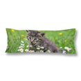 thumbnail image 1 of BSDHOME Kitty Body Pillow Covers Pillowcase Throw Pillows 20x60 inch, 1 of 2
