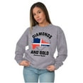thumbnail image 4 of Dominican DR Shaped Pride Heritage Sweatshirt for Men or Women Brisco Brands S, 4 of 5