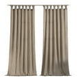 thumbnail image 5 of PowerSellerUSA 2-Pack Luxurious Window Curtain Panel with Silky Soft Shimmering Fabric and Modern Tulip Tab Top, 52" W x 84" L, Panel, 5 of 5