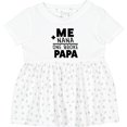 thumbnail image 3 of Inktastic Me Plus Nana Equals One Broke Papa Girls Baby Dress, 3 of 5
