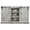 Gray, variant on American Heartland 47 in. Rustic Tall Quaint TV Stand, Rustic Red