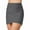 Gray, variant on IROINNID Mini Elastic Waist Skirt For Women Bikini Bottom Swim Skirt Tulip Hem Beach Skirt Solid Color Skirt