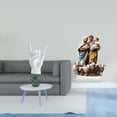 thumbnail image 2 of Estatua de gesto rockero, figura de mano y dedos de acrílico, adorno de escritorio, escultura de resina, patrón único, ideal para regalar, decoración, 2 of 8