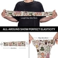 thumbnail image 5 of Uemuo Vintage Coffee Printed Arm Sleeves, Cooling UV Sun Protection Sports Compression for Men/Women, 5 of 8