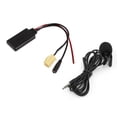 thumbnail image 1 of Bluetooth 5.0 AUX Cable Adapter with Microphone Handsfree Replacement for Fiat 500/Grande Punto/Qubo/Fiorino, 1 of 5