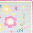 thumbnail image 2 of SAFAVIEH Kids Roslyn Floral Area Rug, Blue/Multi, 4' x 6', 2 of 3