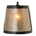 thumbnail image 2 of Meyda 141679 6 x 6.5 in. Mission Prime Shade, Timeless Bronze & Silver Mica, 2 of 4