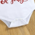 thumbnail image 4 of Zanarzt Baby Girls First 4th Of July Outfit 2 Piece 4th Of July Baby Girl Outfits Summer Print Top Romper Shorts Two-Piece Set Children'S Clothing White,3 Months, 4 of 8