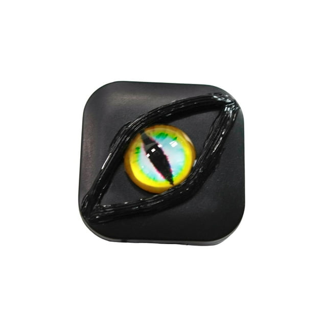 Estuche de contacto jinwen para lentes de contacto lujo oficina diaria amarillo