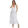 thumbnail image 5 of Vestido de tirantes KANISHKA 3453 blanco, 5 of 5
