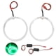 thumbnail image 1 of Led Halo Rings, Waterproof  LED Angel Eyes Multipurpose 9-36V 5W Cool Design 2 Pieces Decorative   For Car DRL Driving Lamps  ANGGREK LED Angel Eyes, 1 of 8