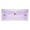 Purple, variant on kladzum Pencil Pouch, Clear Pencil Case, Sparkling Transparent Colored Pen Holder, Portable Makeup Bag Storage and Organization Pen Pouch for Office Supplies Travel Accessories