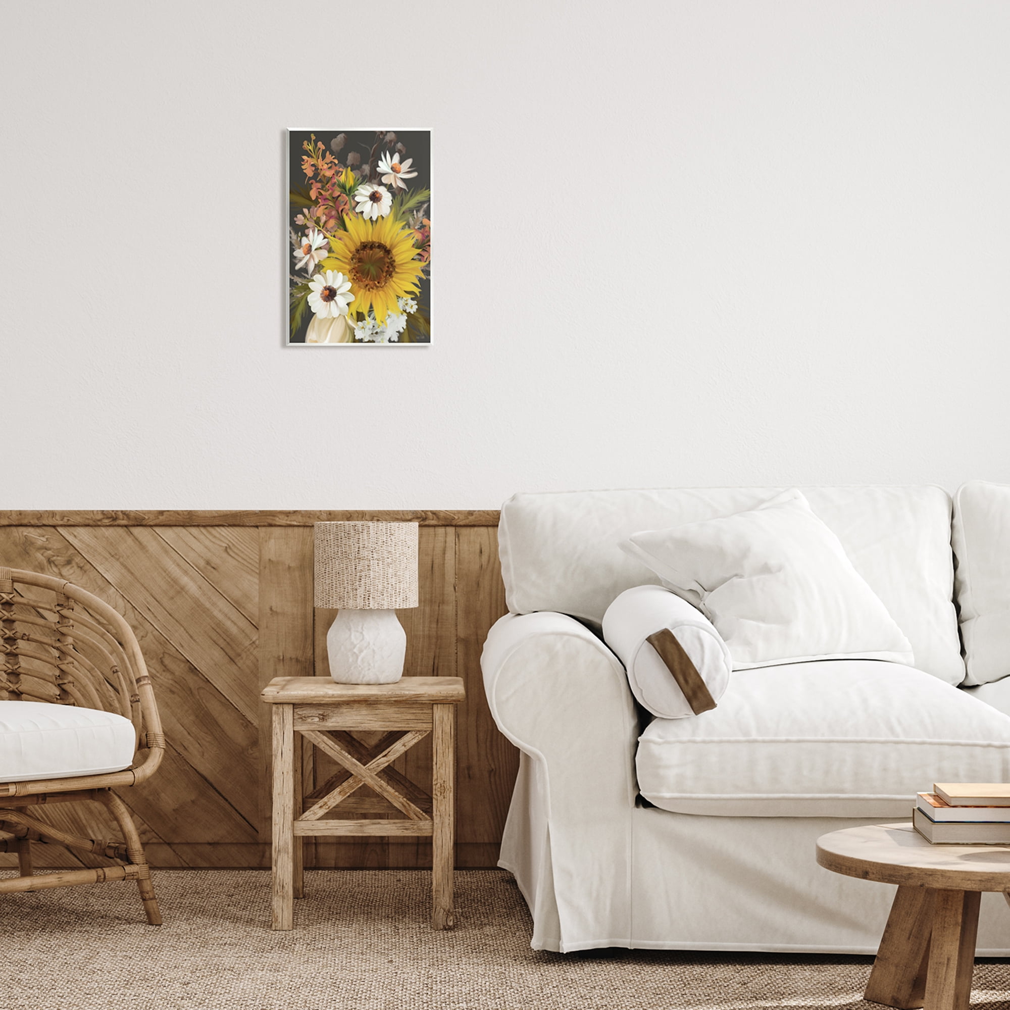 Stupell Industries Vintage Rural Florals Botanical & Floral Painting Unframed Art Print Wall Art, 10 x 15