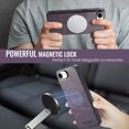 thumbnail image 5 of Dteck 2 in 1 Detachable for iPhone 16e Case Wallet with Card Holder, Women Men Magnetic PU Leather RFID Blocking Flip Kickstand Credit Slots for Apple iPhone 16e 6.1 Inch,Purple, 5 of 9