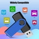 thumbnail image 3 of Unidad flash EASTBULL USB de 8 GB, paquete de 100 con cordones, azul, 3 of 7
