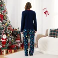 thumbnail image 5 of PatPat Womens Pajama Sets Christmas Family Matching Pjs Holiday Long Sleeve Tops and Christmas Lights Pants with Socks, 2-Piece, Size M, 5 of 11