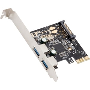 2PORT USB 3.0 PCI-EXPRESS CARD FULL & LOW PROFILE (Best Pci Usb 3.0 Card)