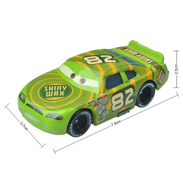 Disney Pixar Cars Lightning McQueen Digital Cars 1:55 Metal Diecast aleación modelo coche de juguete para niños regalo de Navidad Gao Jinjia LED