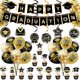 thumbnail image 1 of Fiesta de graduación decoración Banner colgante remolino globos pastel Toppers, 1 of 2