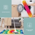 thumbnail image 6 of Colorful Tie Dye Blossom Pattern Kitchen Rugs Sets Of 3,Kitchen Runner Rugs Non Skid Washable,Decorative Kitchen Floor Mats for Kitchen,Sink,Laundry,17"x30"+ 17"x47" + 17"x59", 6 of 6