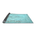 thumbnail image 2 of Ahgly Company Indoor Rectangle Abstract Light Blue Contemporary Area Rugs, 5' x 8', 2 of 4