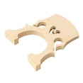 thumbnail image 4 of Pont de Cello en Érable Pièces de Mise à Niveau pour Instrument de Musique Cello Taille 1/4 1:4, 4 of 8