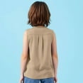 thumbnail image 4 of MEZZALL Girls Tops Tees & Shirts For Kids Stylish Sleeveless V-Neck Blouses For Girls 3-13 Years Trendy Toddler Wear, 4 of 6