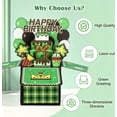 thumbnail image 4 of Rechale Pixel-styled 3D Pop Up Birthday Card, Large Green Adventure Game Theme Happy Birthday Pop-Up Box Greeting Card with Envelope, Creative Gifts Party Decorations for Kids Boys Men Friends, 4 of 7